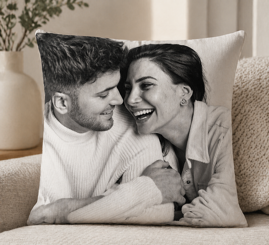 Personalised Photo Pillow – Custom Picture Cushion Gift