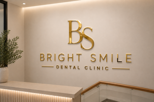 Custom 3D Acrylic Logo Sign | Wall Letters